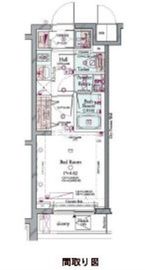 コンシェリア品川南 THE GRAND RESIDENCE 2階 間取り図