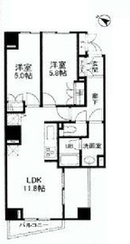 パークハウス渋谷山手 6階 間取り図