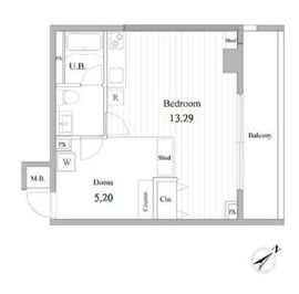 エルスタンザ赤坂 310 間取り図