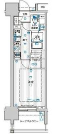 ル・リオン豊洲ウォーターフロント 4階 間取り図