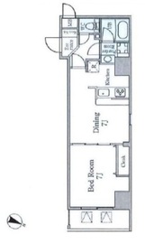 フレールコート錦糸公園 501 間取り図