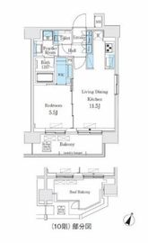 GLACIER神保町 (グラシア神保町) 1202 間取り図