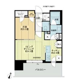 シティタワーズ東京ベイ 7階 間取り図