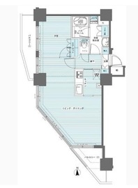 フェニックス西参道タワー 13階 間取り図