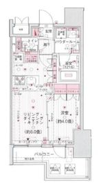 インプレストコア四谷坂町 9階 間取り図