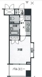 メインステージ麻布十番2 3階 間取り図