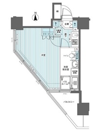 フェニックス西参道タワー 6階 間取り図