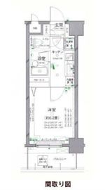 パレステュディオ渋谷ウエスト 12階 間取り図
