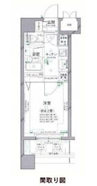 パレステュディオ渋谷ウエスト 14階 間取り図