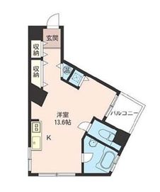 エスティメゾン麻布永坂 903 間取り図