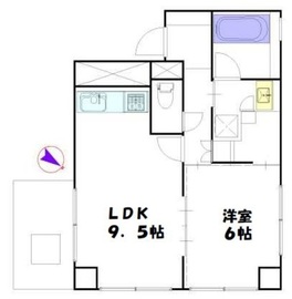 クオリア文京根津 4階 間取り図