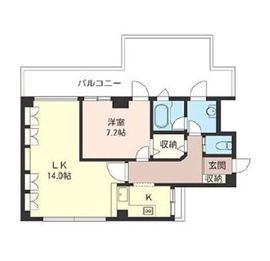 エスティメゾン麻布永坂 301 間取り図