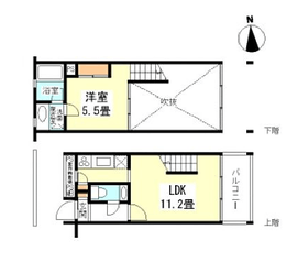 ウェルスクエア碑文谷 304 間取り図