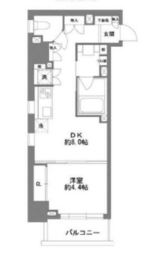 コスモグラシア清澄白河 301 間取り図