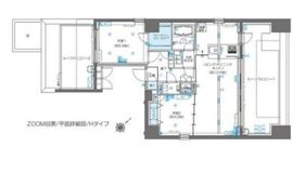 ZOOM目黒 13階 間取り図