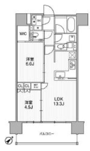ディームス渋谷本町 904 間取り図