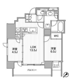 ディームス渋谷本町 901 間取り図