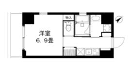 リズムハイブ中目黒 402 間取り図