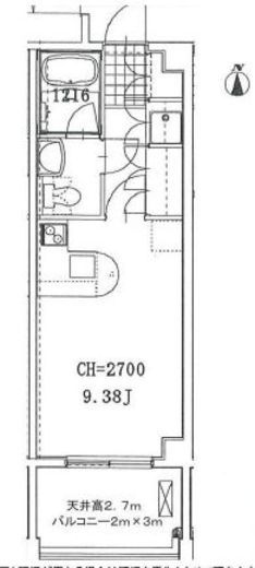 上目黒ガーデン 308 間取り図