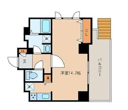 クレスト本郷 205 間取り図