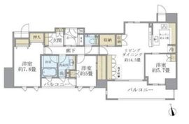 ブリリア巣鴨 10階 間取り図