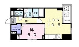 ヒラキ門前仲町 202 間取り図