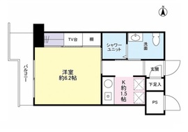 Totsu Residence Shiba (東通レジデンス芝) 508 間取り図