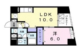 ヒラキ門前仲町 502 間取り図