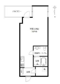 麻布エンパイアマンション 407 間取り図