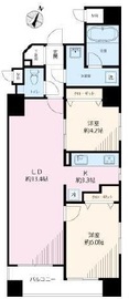 メゾン・ド・日本橋久松町 401 間取り図