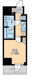 プライマル品川大森海岸 307 間取り図