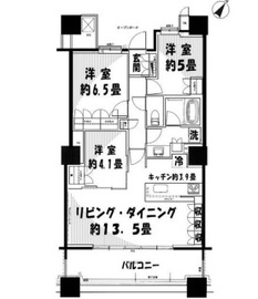 ブリリア有明スカイタワー 14階 間取り図