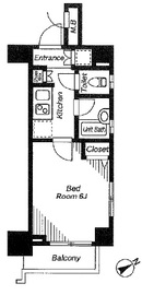 KDXレジデンス西新宿 505 間取り図