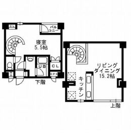 レジディア自由が丘2 503 間取り図