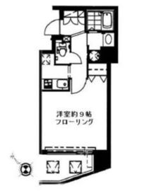 レジーナエビス 806 間取り図