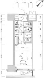 ライトテラス蔵前 504 間取り図