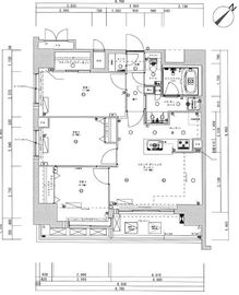ライトテラス蔵前 1201 間取り図