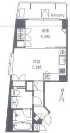 グランアビテ四谷三丁目ステーションフロント 12階 間取り図