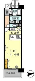 ロイヤルパークス西新井 528 間取り図