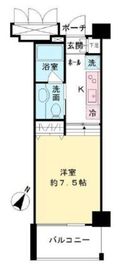 フィシオ笹塚 406 間取り図