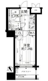 ファミール銀座イースト 2階 間取り図