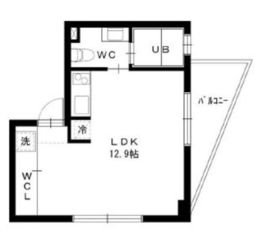 コージーコート学芸大学 3階 間取り図
