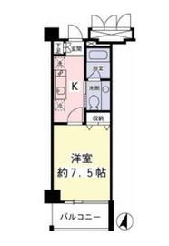 フィシオ笹塚 805 間取り図