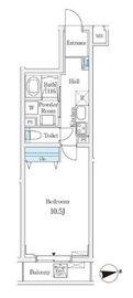 ルーチェ白金 302 間取り図