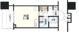 シティタワー大井町 6階 間取り図