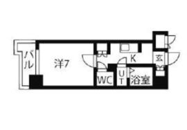 リージア代々木 806 間取り図