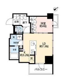 シャリエ御茶ノ水 9階 間取り図