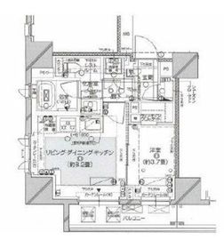 ピアース麻布十番 4階 間取り図