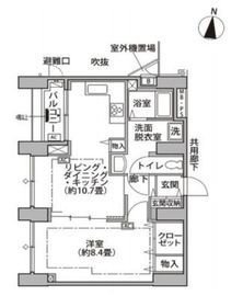 東雲キャナルコートCODAN 14-613 間取り図