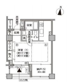 東雲キャナルコートCODAN 15-706 間取り図